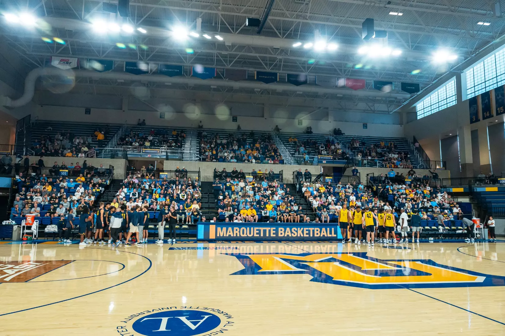Marquette Men's Basketball 2024 Blue vs. Gold Scrimmage on Saturday, October 5, 2024 at the Al McGuire Center in Milwaukee, Wisconsin