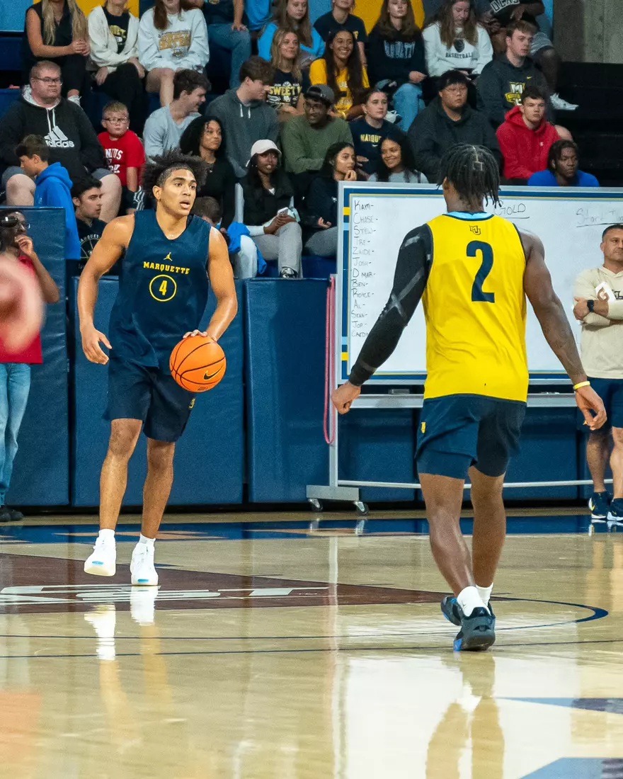 Marquette Men's Basketball 2024 Blue vs. Gold Scrimmage on Saturday, October 5, 2024 at the Al McGuire Center in Milwaukee, Wisconsin