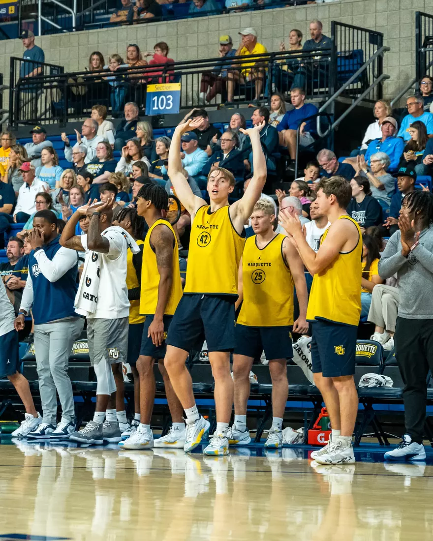 Marquette Men's Basketball 2024 Blue vs. Gold Scrimmage on Saturday, October 5, 2024 at the Al McGuire Center in Milwaukee, Wisconsin