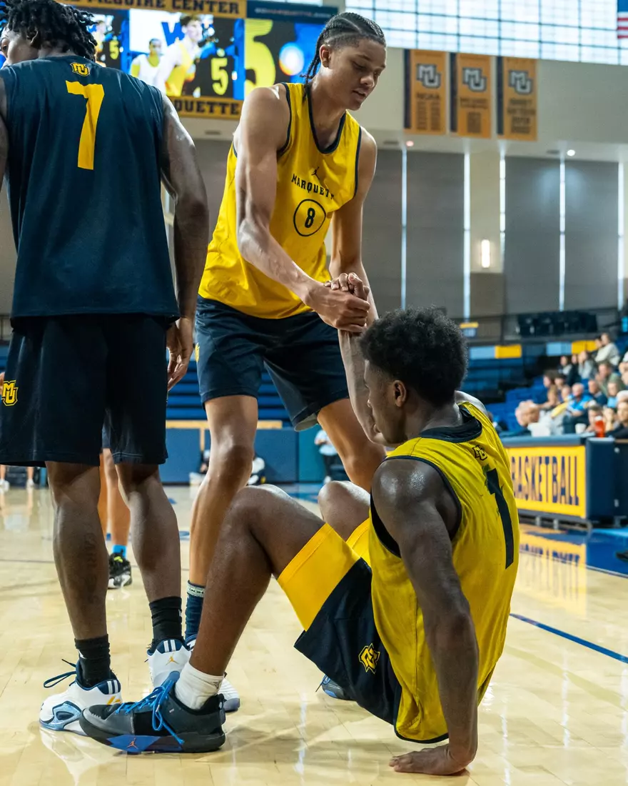 Marquette Men's Basketball 2024 Blue vs. Gold Scrimmage on Saturday, October 5, 2024 at the Al McGuire Center in Milwaukee, Wisconsin