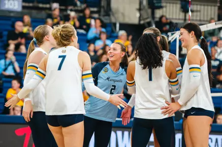 Marquette Women's Volleyball match against Butler University on Sunday, October 6, 2024 at the AL McGuire Center in Milwaukee, WI