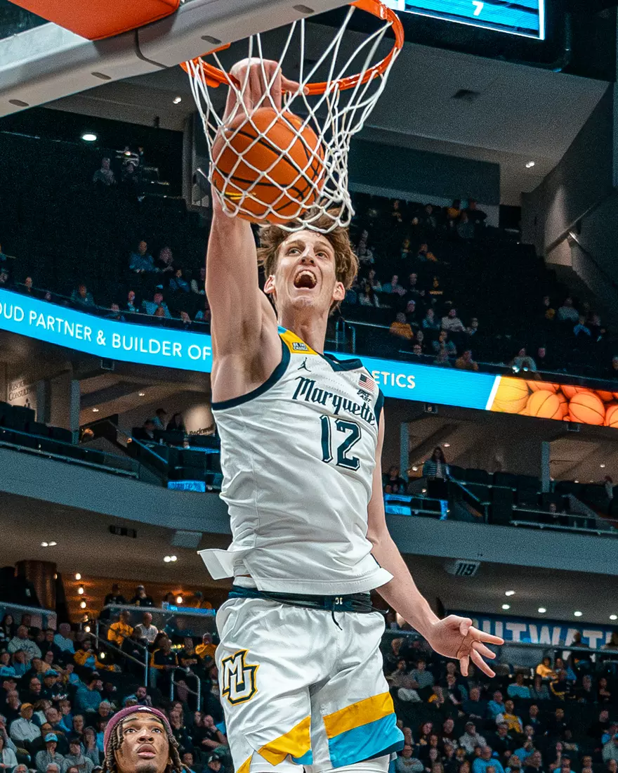 Marquette Men's Basketball defeats Central Michigan University 70-62 on November 11th, 2024 at Fiserv Forum in Milwaukee, WI