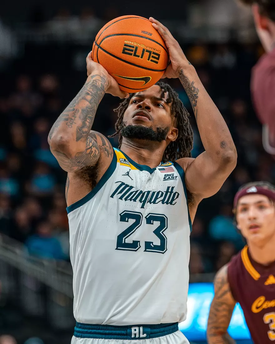 Marquette Men's Basketball defeats Central Michigan University 70-62 on November 11th, 2024 at Fiserv Forum in Milwaukee, WI