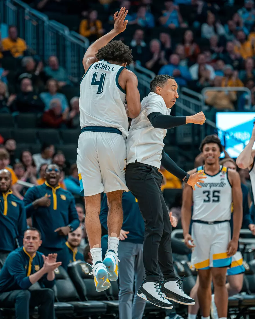 Marquette Men's Basketball defeats Central Michigan University 70-62 on November 11th, 2024 at Fiserv Forum in Milwaukee, WI