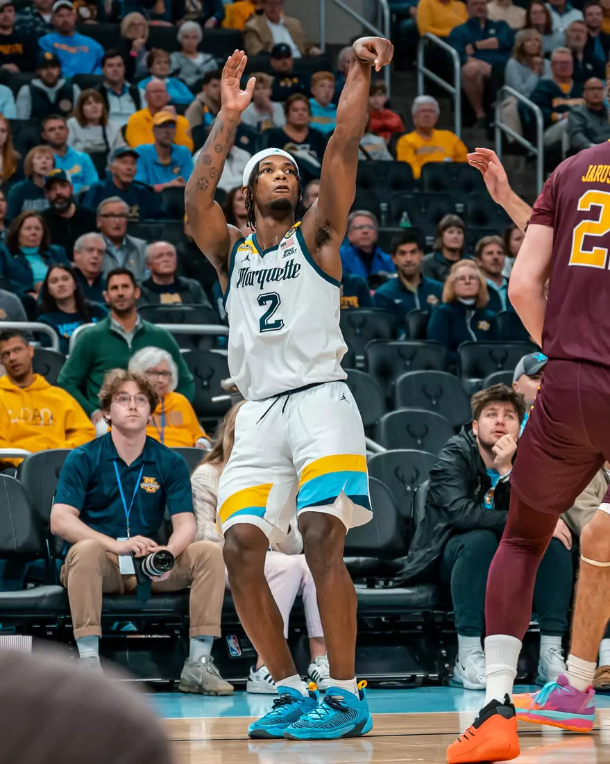 Marquette Men's Basketball defeats Central Michigan University 70-62 on November 11th, 2024 at Fiserv Forum in Milwaukee, WI