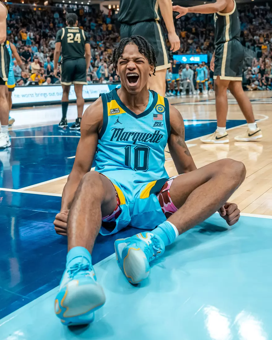 #15 Marquette Men's Basketball defeats #6 Purdue 76-58 on November 19th, 2024 at Fiserv Forum In Milwaukee, WI