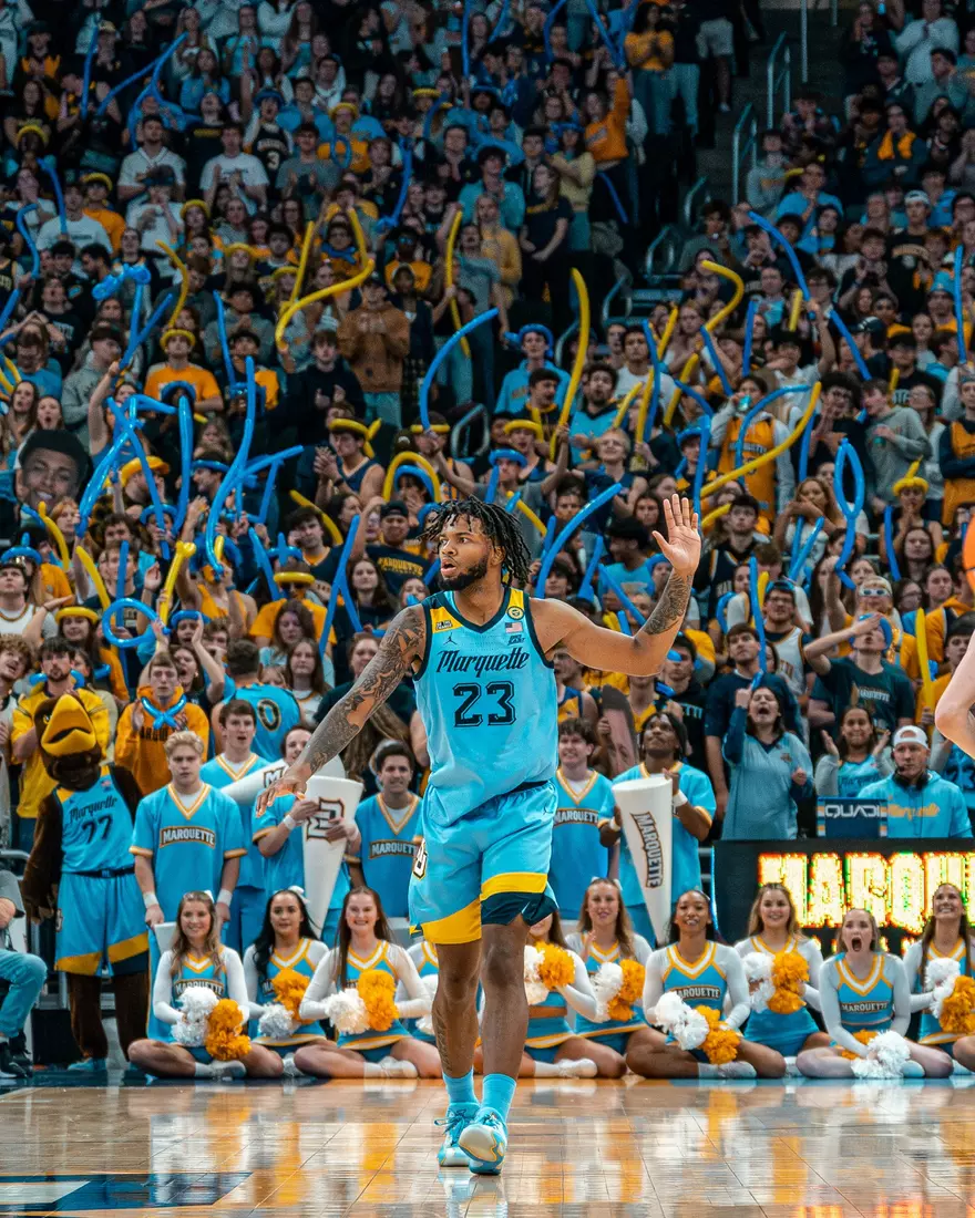 #15 Marquette Men's Basketball defeats #6 Purdue 76-58 on November 19th, 2024 at Fiserv Forum In Milwaukee, WI