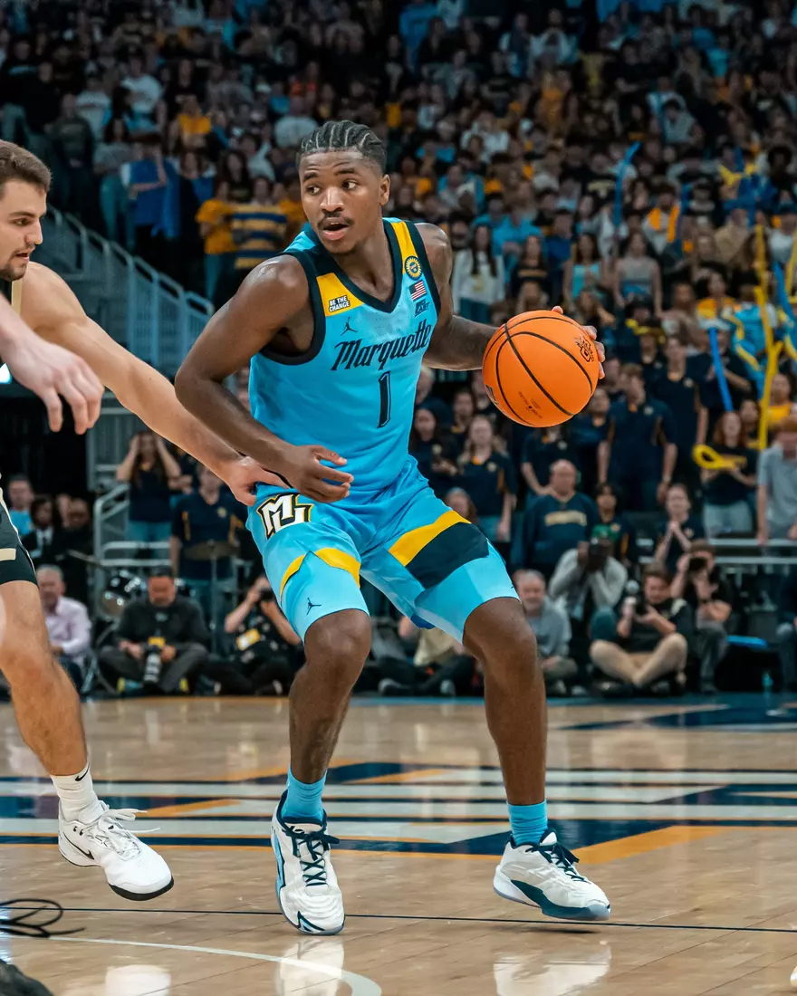 #15 Marquette Men's Basketball defeats #6 Purdue 76-58 on November 19th, 2024 at Fiserv Forum In Milwaukee, WI