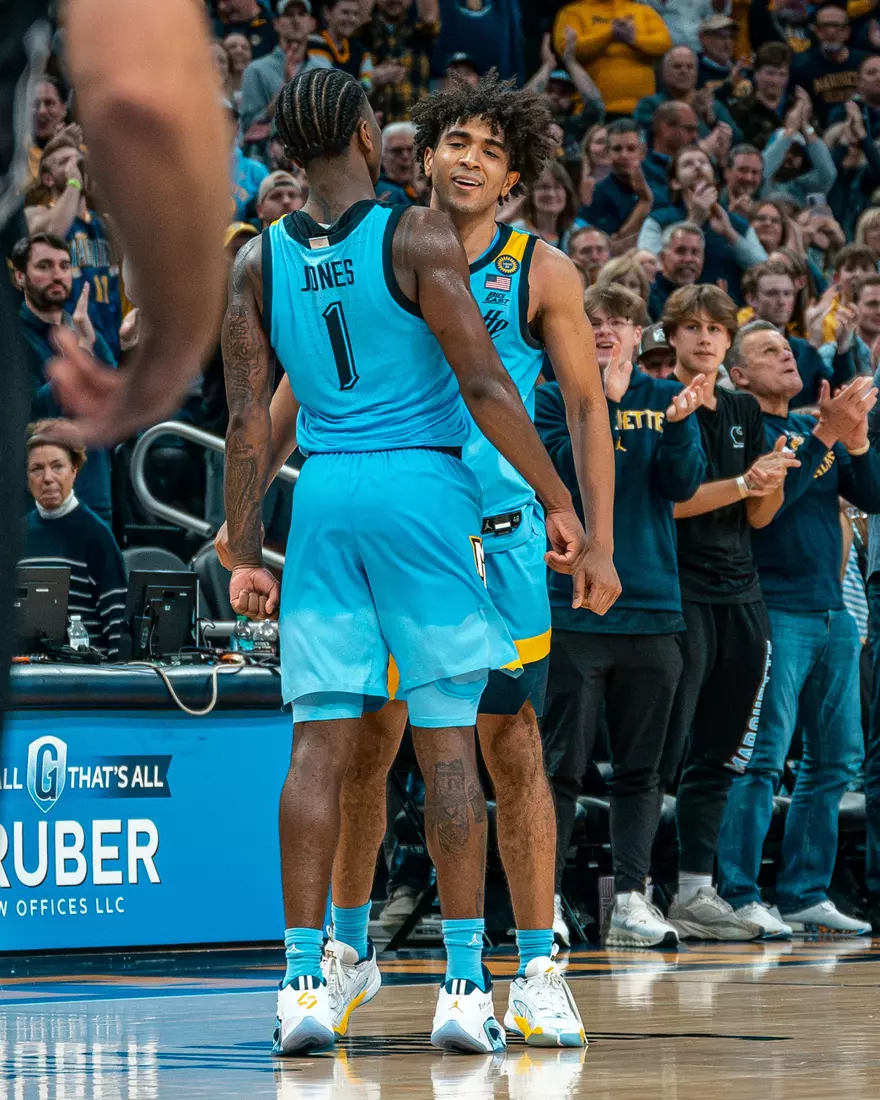 #15 Marquette Men's Basketball defeats #6 Purdue 76-58 on November 19th, 2024 at Fiserv Forum In Milwaukee, WI