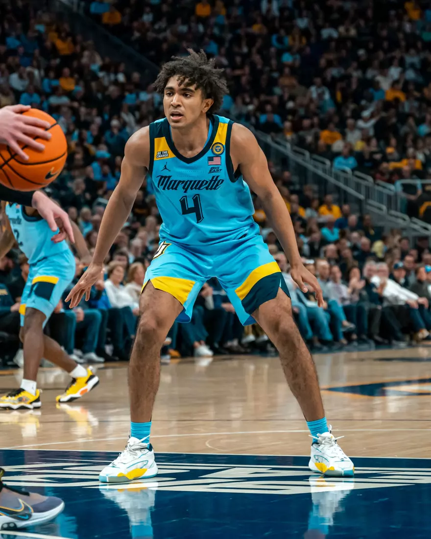 #15 Marquette Men's Basketball defeats #6 Purdue 76-58 on November 19th, 2024 at Fiserv Forum In Milwaukee, WI
