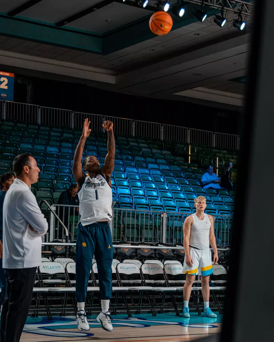 #15 Marquette Men's Basketball defeats Georgia 80-69 on Saturday, November 23rd, 2024 in Atlantis, Bahamas