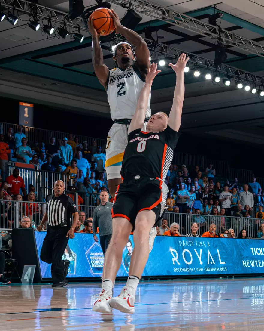 #15 Marquette Men's Basketball defeats Georgia 80-69 on Saturday, November 23rd, 2024 in Atlantis, Bahamas