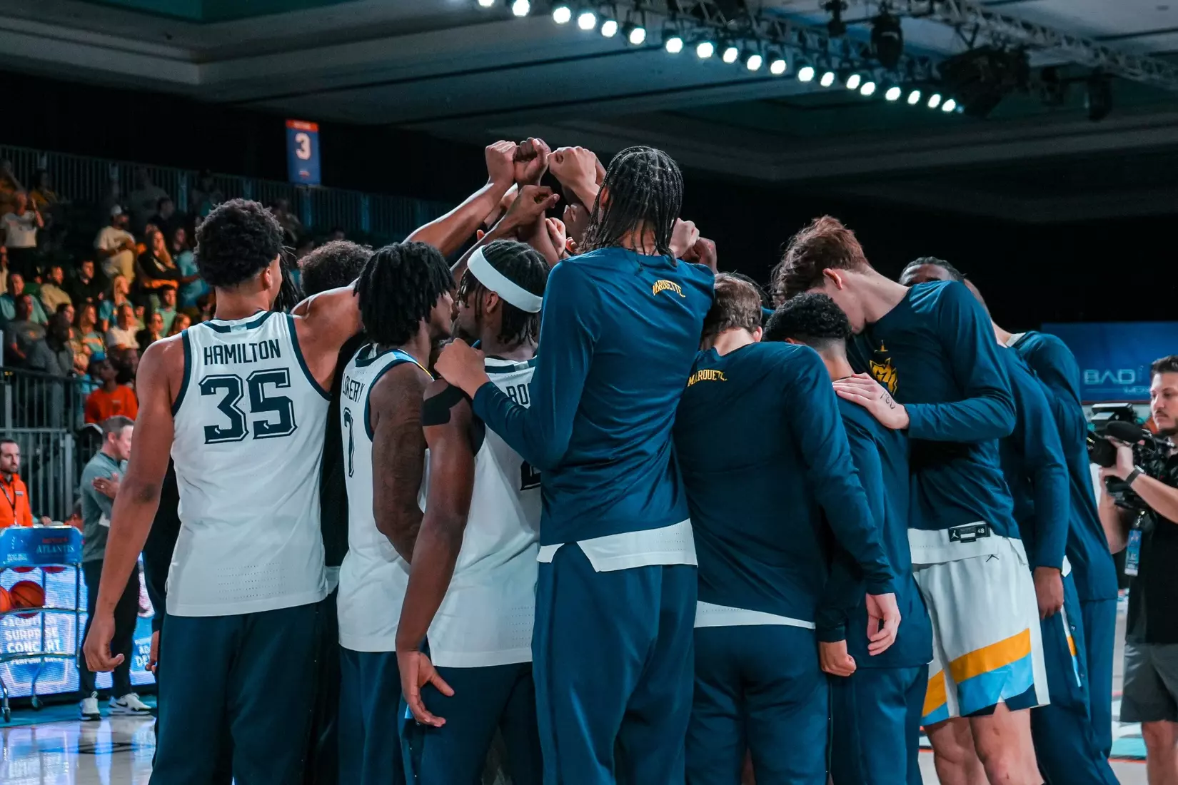 #15 Marquette Men's Basketball defeats Georgia 80-69 on Saturday, November 23rd, 2024 in Atlantis, Bahamas