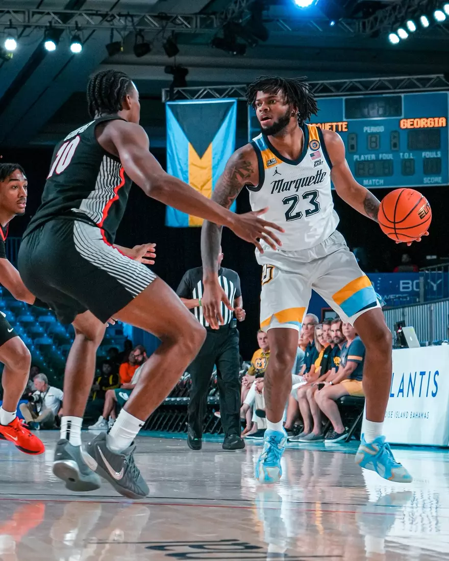 #15 Marquette Men's Basketball defeats Georgia 80-69 on Saturday, November 23rd, 2024 in Atlantis, Bahamas