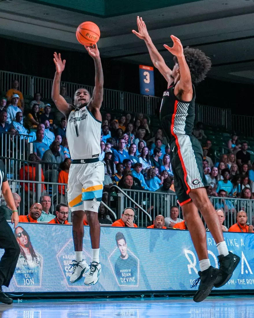 #15 Marquette Men's Basketball defeats Georgia 80-69 on Saturday, November 23rd, 2024 in Atlantis, Bahamas
