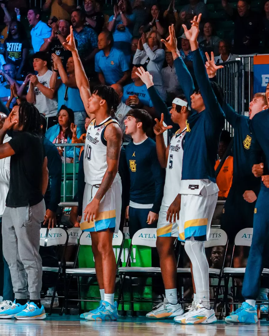 #15 Marquette Men's Basketball defeats Georgia 80-69 on Saturday, November 23rd, 2024 in Atlantis, Bahamas
