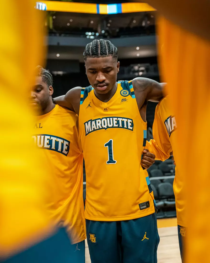 #10 Marquette Men's Basketball defeats Stonehill 94-54 on Wednesday, November 27th, 2024 in at Fiserv Forum in Milwaukee, WI