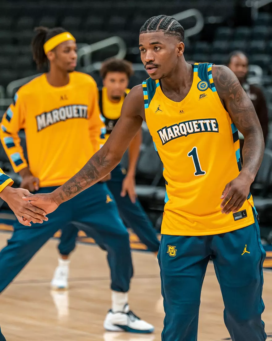 #10 Marquette Men's Basketball defeats Stonehill 94-54 on Wednesday, November 27th, 2024 in at Fiserv Forum in Milwaukee, WI