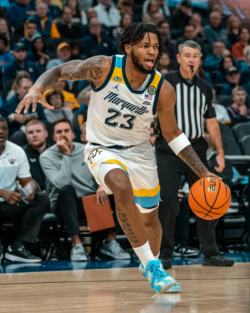 #10 Marquette Men's Basketball defeats Western Carolina Univeristy 94-62 on Saturday, November 30th, 2024 at Fiserv Forum in Milwaukee, WI