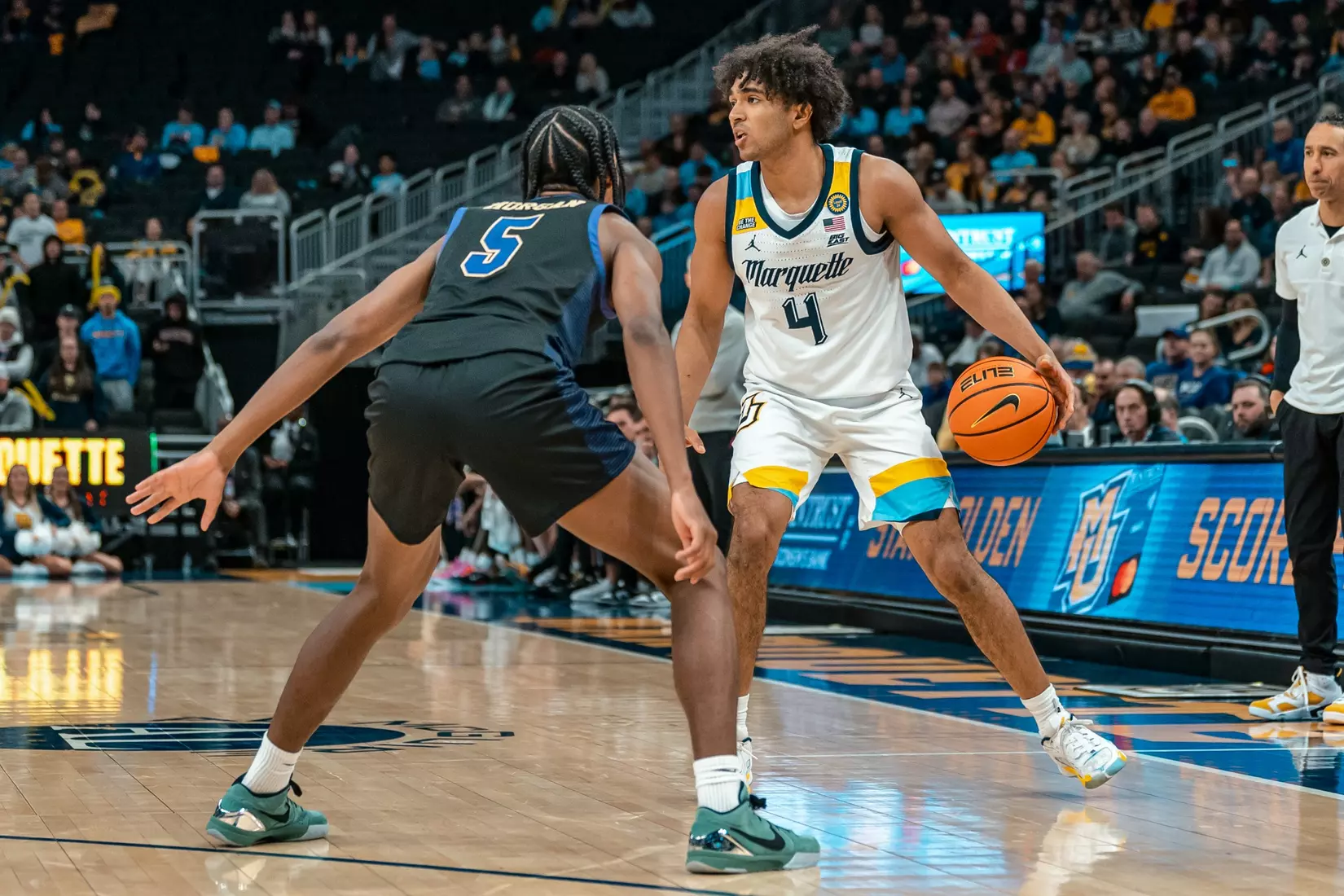 #10 Marquette Men's Basketball defeats Western Carolina Univeristy 94-62 on Saturday, November 30th, 2024 at Fiserv Forum in Milwaukee, WI