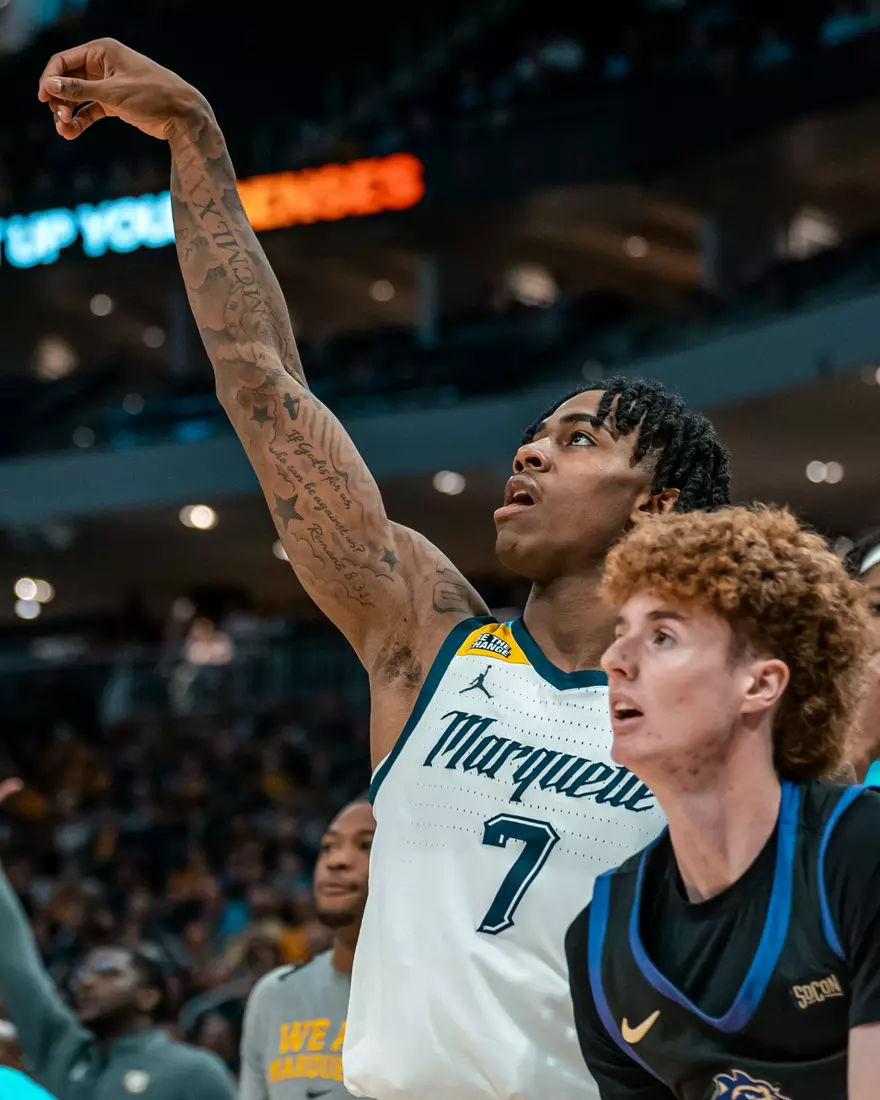 #10 Marquette Men's Basketball defeats Western Carolina Univeristy 94-62 on Saturday, November 30th, 2024 at Fiserv Forum in Milwaukee, WI