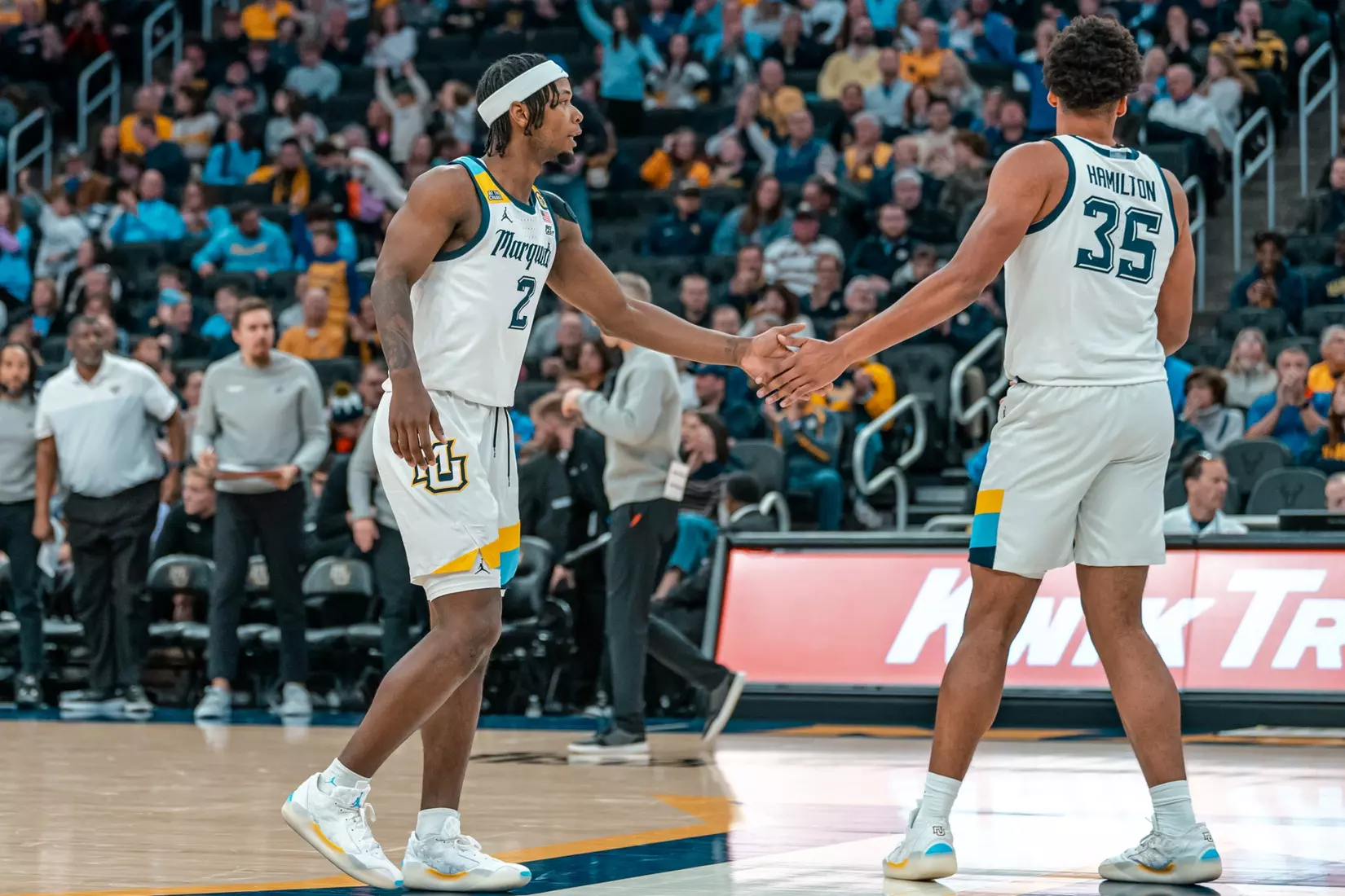 #10 Marquette Men's Basketball defeats Western Carolina Univeristy 94-62 on Saturday, November 30th, 2024 at Fiserv Forum in Milwaukee, WI
