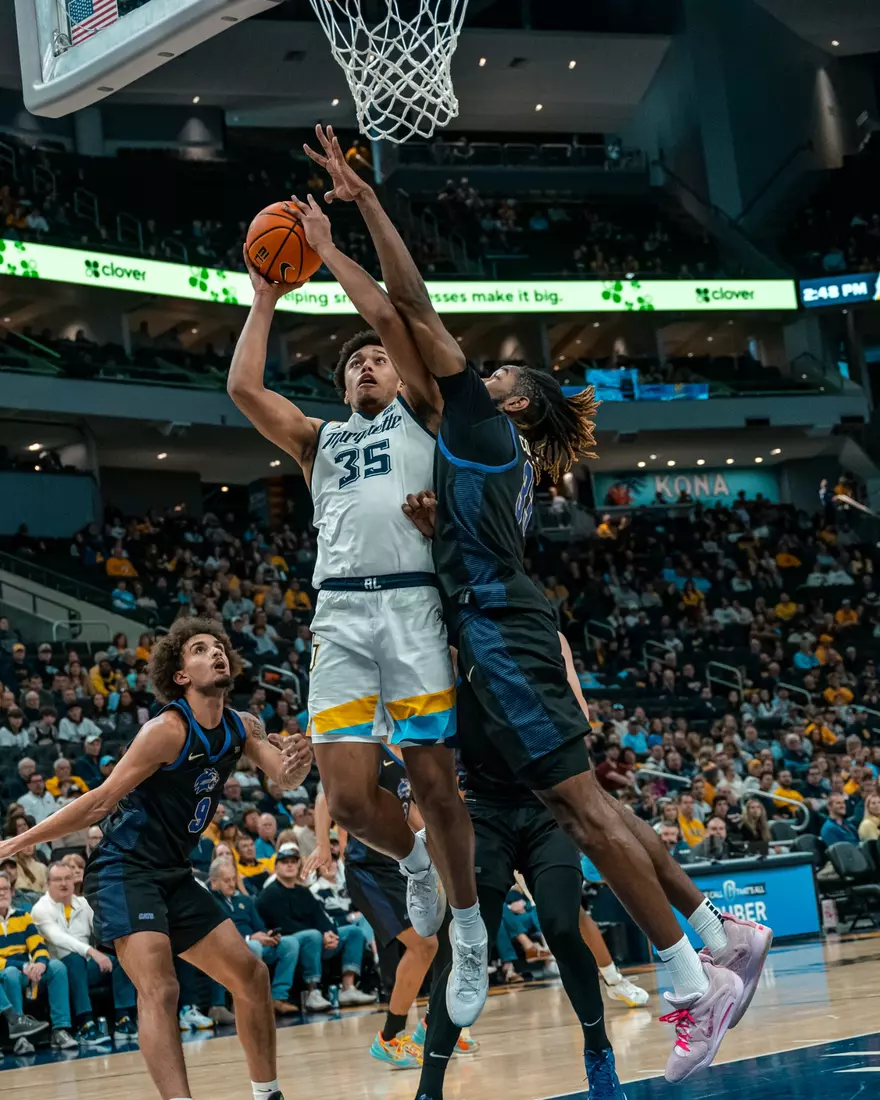 #10 Marquette Men's Basketball defeats Western Carolina Univeristy 94-62 on Saturday, November 30th, 2024 at Fiserv Forum in Milwaukee, WI