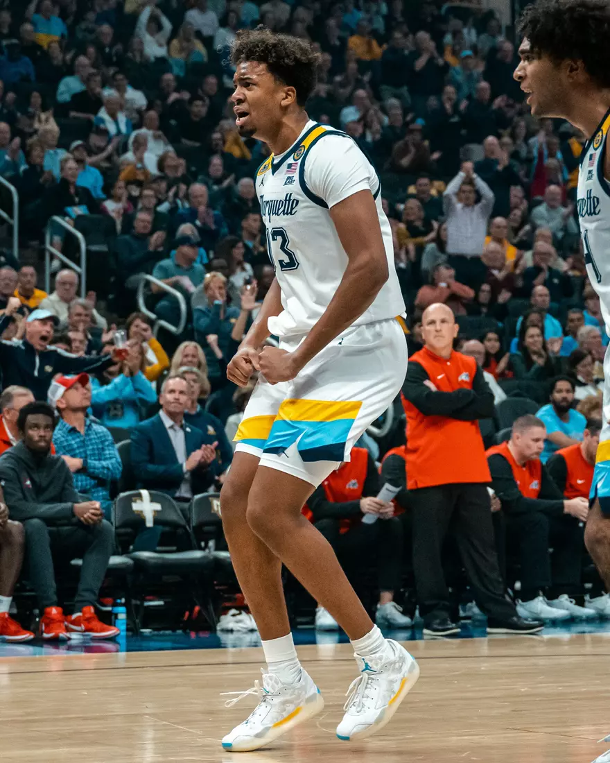 Marquette Men's Basketball defeats Stony Brook 102-62 on November 4th, 2024 at Fiserv Forum in Milwaukee, WI
