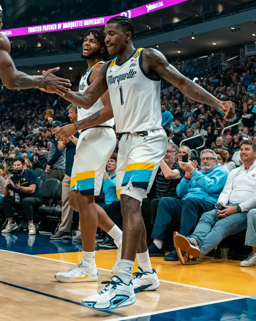 Marquette Men's Basketball defeats Stony Brook 102-62 on November 4th, 2024 at Fiserv Forum in Milwaukee, WI