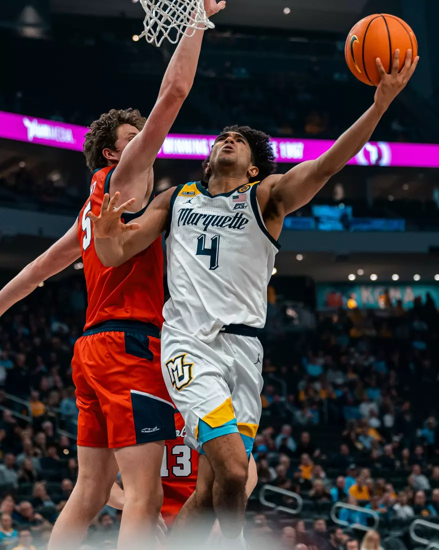 Marquette Men's Basketball defeats Stony Brook 102-62 on November 4th, 2024 at Fiserv Forum in Milwaukee, WI