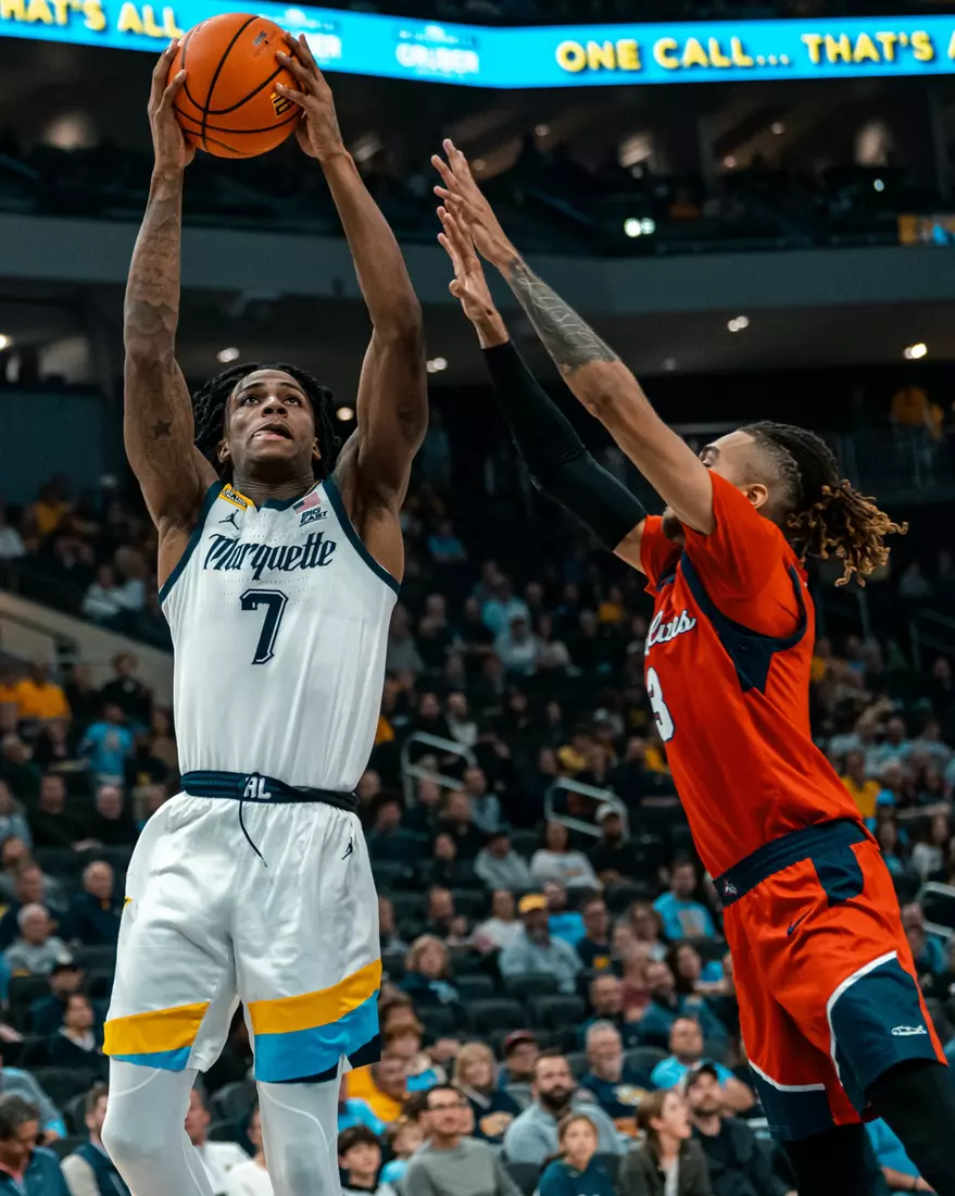 Marquette Men's Basketball defeats Stony Brook 102-62 on November 4th, 2024 at Fiserv Forum in Milwaukee, WI