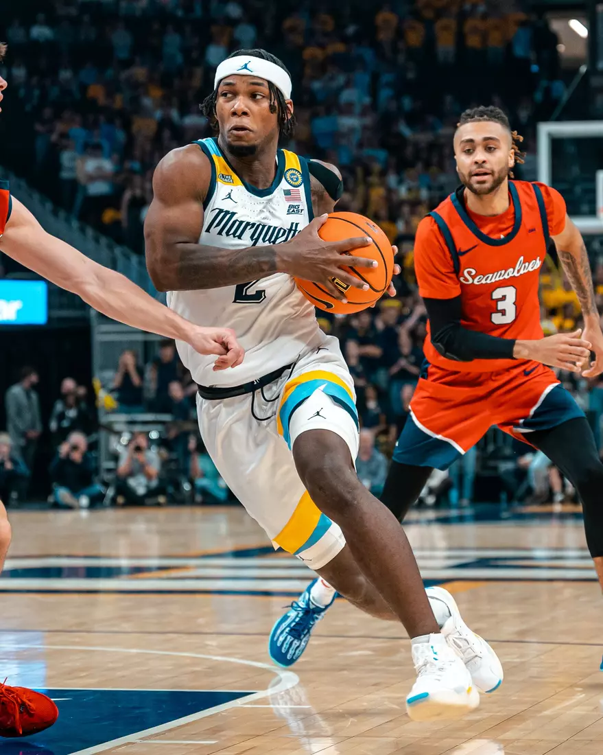 Marquette Men's Basketball defeats Stony Brook 102-62 on November 4th, 2024 at Fiserv Forum in Milwaukee, WI