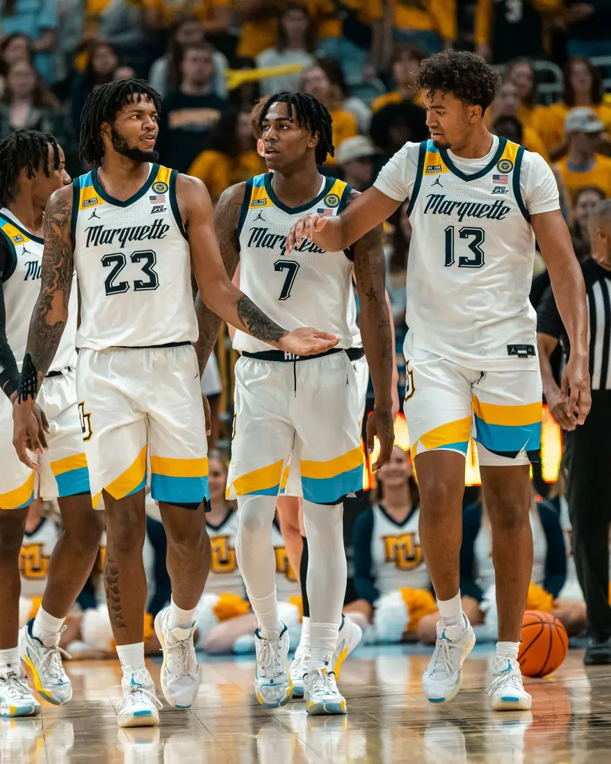 Marquette Men's Basketball defeats Stony Brook 102-62 on November 4th, 2024 at Fiserv Forum in Milwaukee, WI