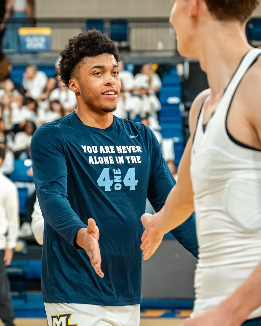 Marquette Men's Basketball defeats George Mason 82-63 on November 8th, 2024 at the students only game at the Al McGuire Center in Milwaukee, WI
