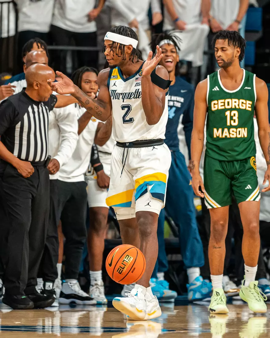 Marquette Men's Basketball defeats George Mason 82-63 on November 8th, 2024 at the students only game at the Al McGuire Center in Milwaukee, WI