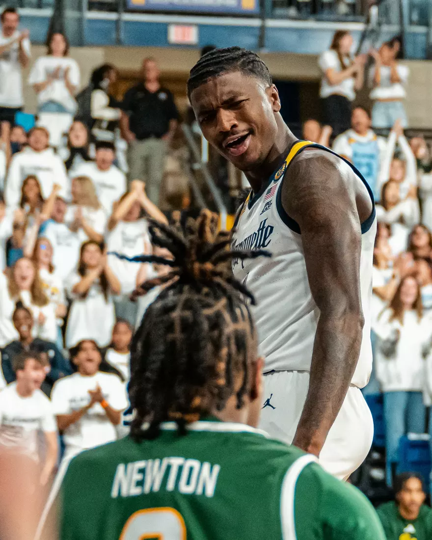 Marquette Men's Basketball defeats George Mason 82-63 on November 8th, 2024 at the students only game at the Al McGuire Center in Milwaukee, WI