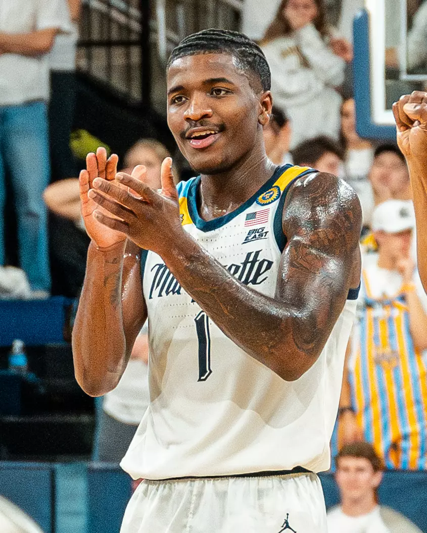 Marquette Men's Basketball defeats George Mason 82-63 on November 8th, 2024 at the students only game at the Al McGuire Center in Milwaukee, WI