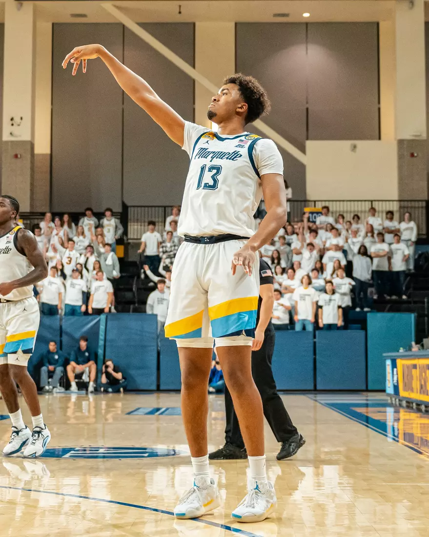 Marquette Men's Basketball defeats George Mason 82-63 on November 8th, 2024 at the students only game at the Al McGuire Center in Milwaukee, WI