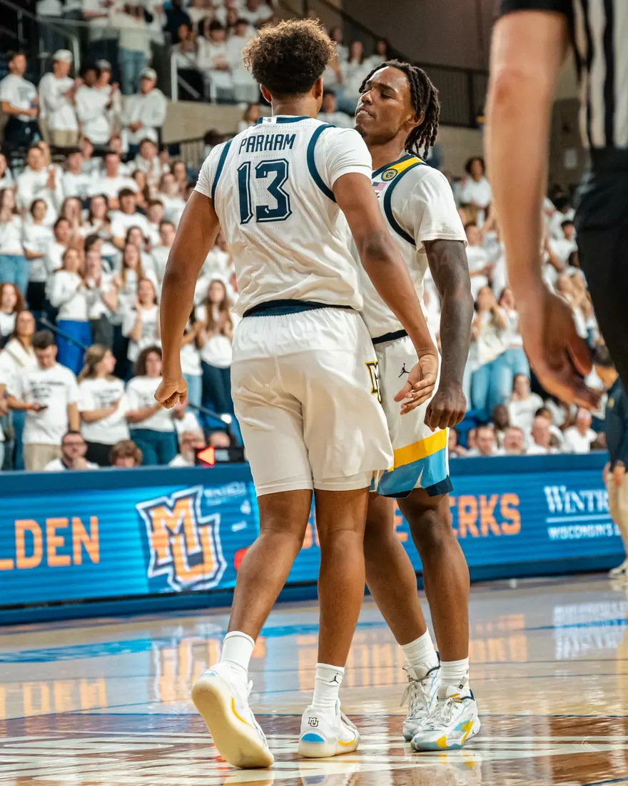 Marquette Men's Basketball defeats George Mason 82-63 on November 8th, 2024 at the students only game at the Al McGuire Center in Milwaukee, WI