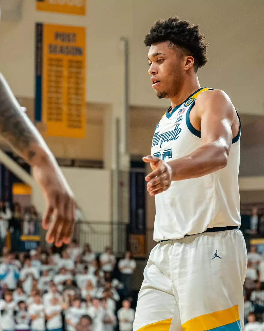 Marquette Men's Basketball defeats George Mason 82-63 on November 8th, 2024 at the students only game at the Al McGuire Center in Milwaukee, WI