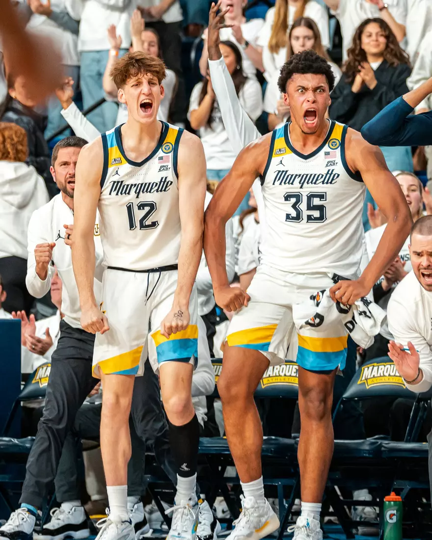 Marquette Men's Basketball defeats George Mason 82-63 on November 8th, 2024 at the students only game at the Al McGuire Center in Milwaukee, WI