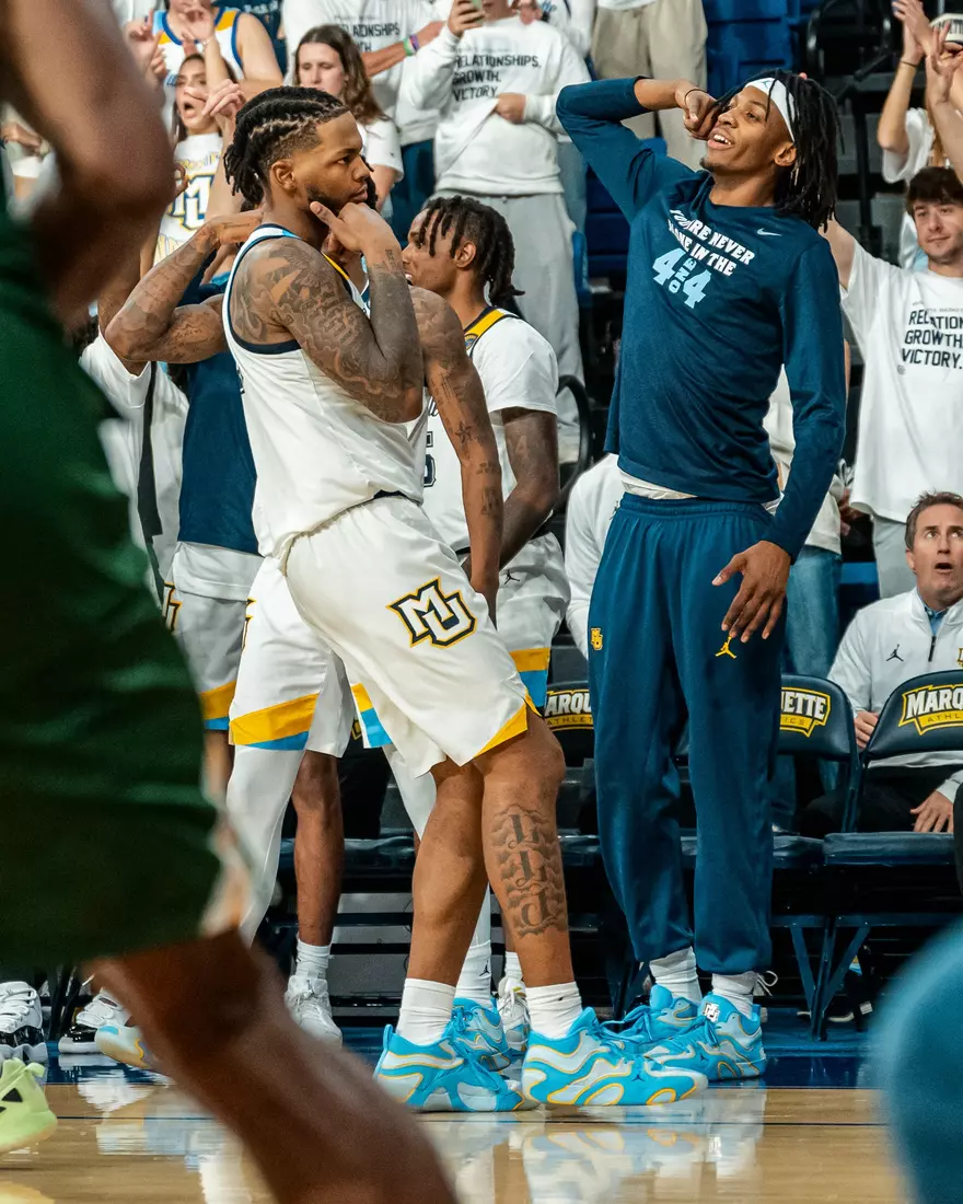 Marquette Men's Basketball defeats George Mason 82-63 on November 8th, 2024 at the students only game at the Al McGuire Center in Milwaukee, WI