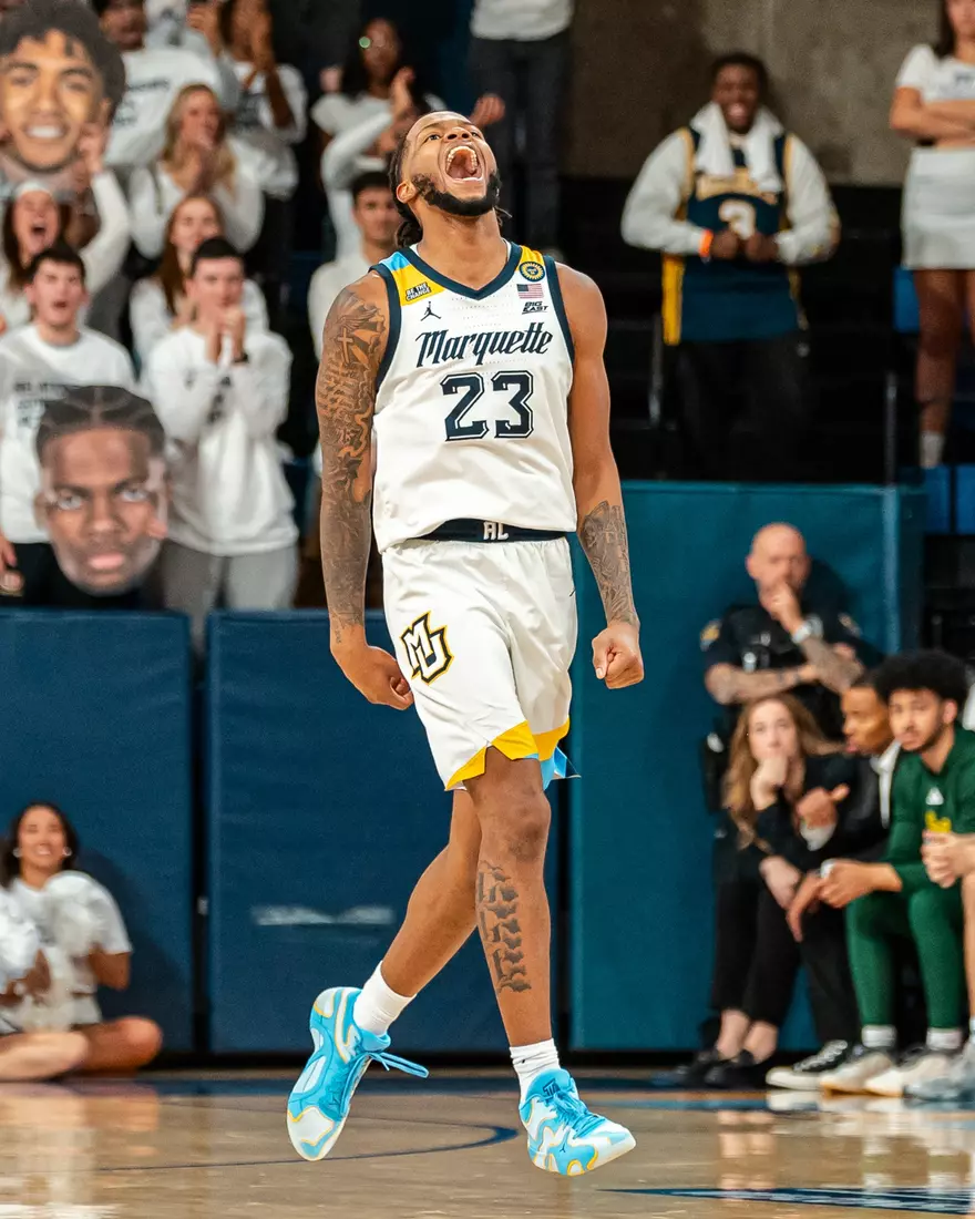 Marquette Men's Basketball defeats George Mason 82-63 on November 8th, 2024 at the students only game at the Al McGuire Center in Milwaukee, WI