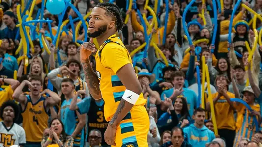 #5 Marquette Men's Basketball defeats #11 Wisconsin 88-74 on Saturday, December 7th, 2024 at Fiserv Forum in Milwaukee, WI