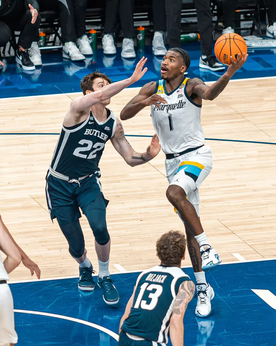 #9 Marquette Men's Basketball Defeats Butler 80-70 on Wednesday, December 18th, 2024 at Fiserv Forum, In Milwaukee, WI