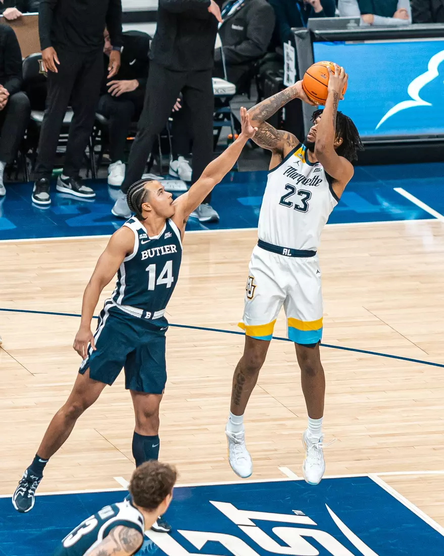 #9 Marquette Men's Basketball Defeats Butler 80-70 on Wednesday, December 18th, 2024 at Fiserv Forum, In Milwaukee, WI