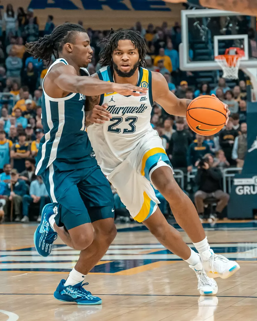 #9 Marquette Men's Basketball Defeats Butler 80-70 on Wednesday, December 18th, 2024 at Fiserv Forum, In Milwaukee, WI