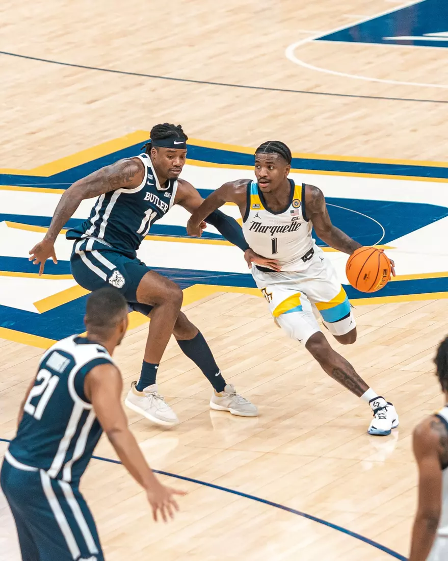 #9 Marquette Men's Basketball Defeats Butler 80-70 on Wednesday, December 18th, 2024 at Fiserv Forum, In Milwaukee, WI