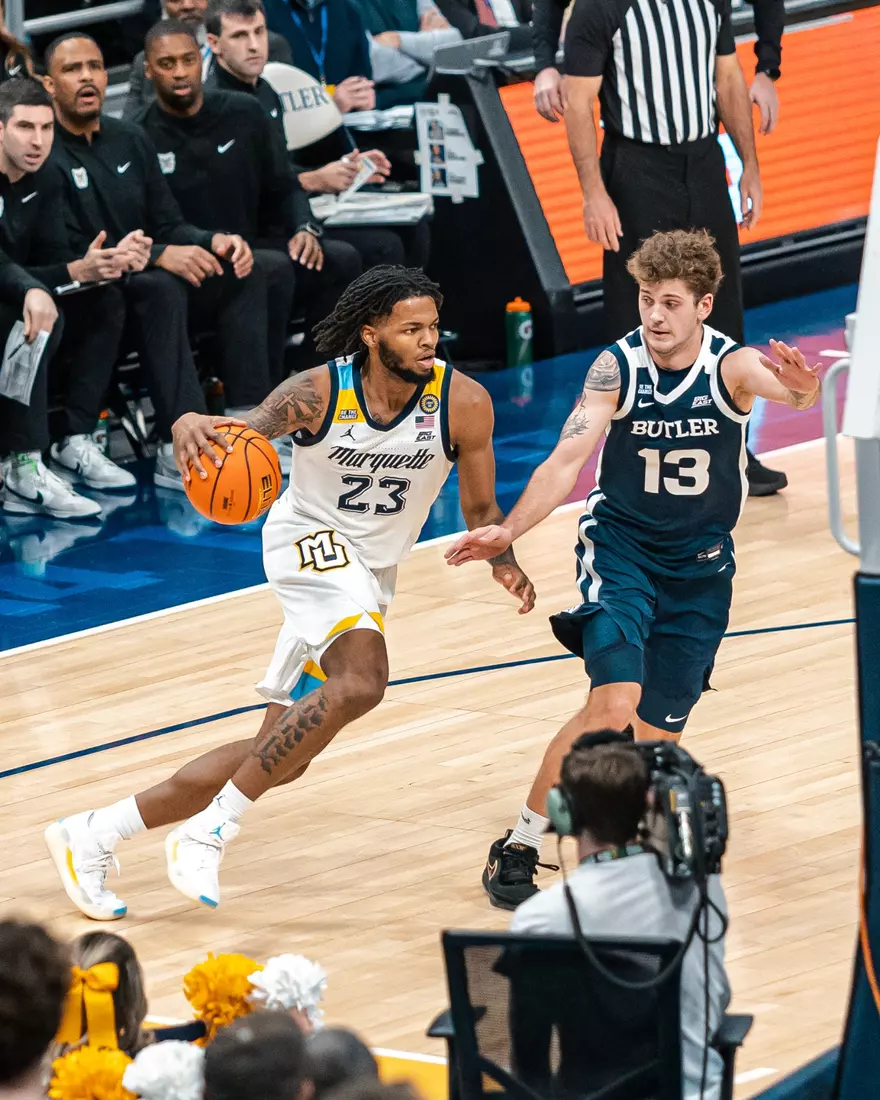 #9 Marquette Men's Basketball Defeats Butler 80-70 on Wednesday, December 18th, 2024 at Fiserv Forum, In Milwaukee, WI