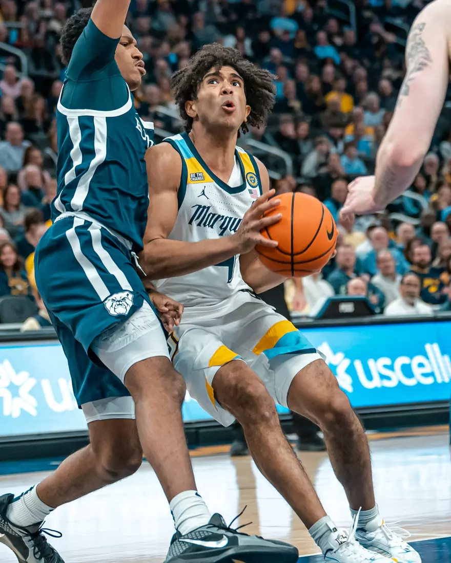 #9 Marquette Men's Basketball Defeats Butler 80-70 on Wednesday, December 18th, 2024 at Fiserv Forum, In Milwaukee, WI